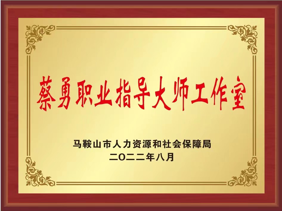 蔡勇職業(yè)指導大師工作室